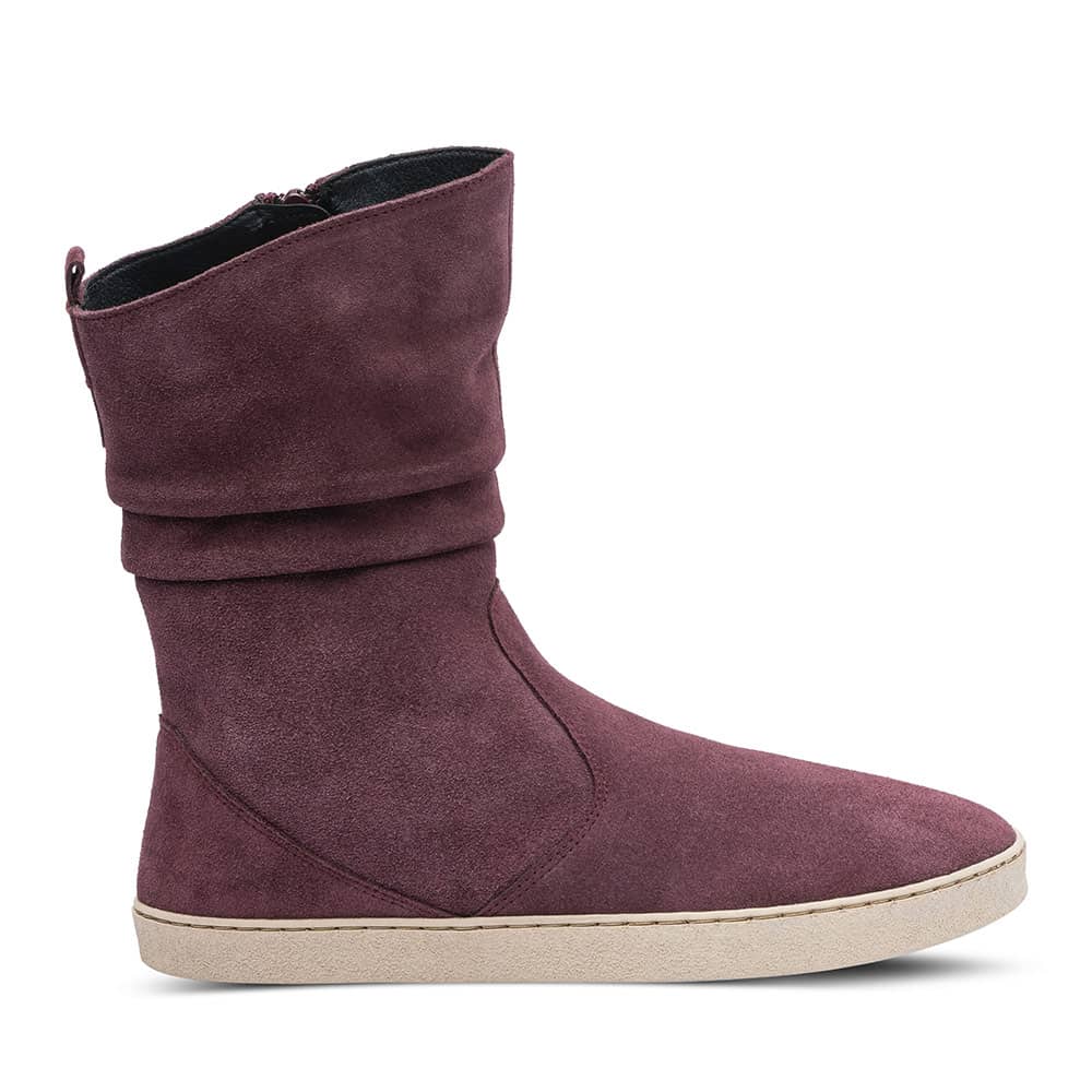 Botas Groundies Odessa GS1 Burdeos Mujer | Argentina YEWKSR-217